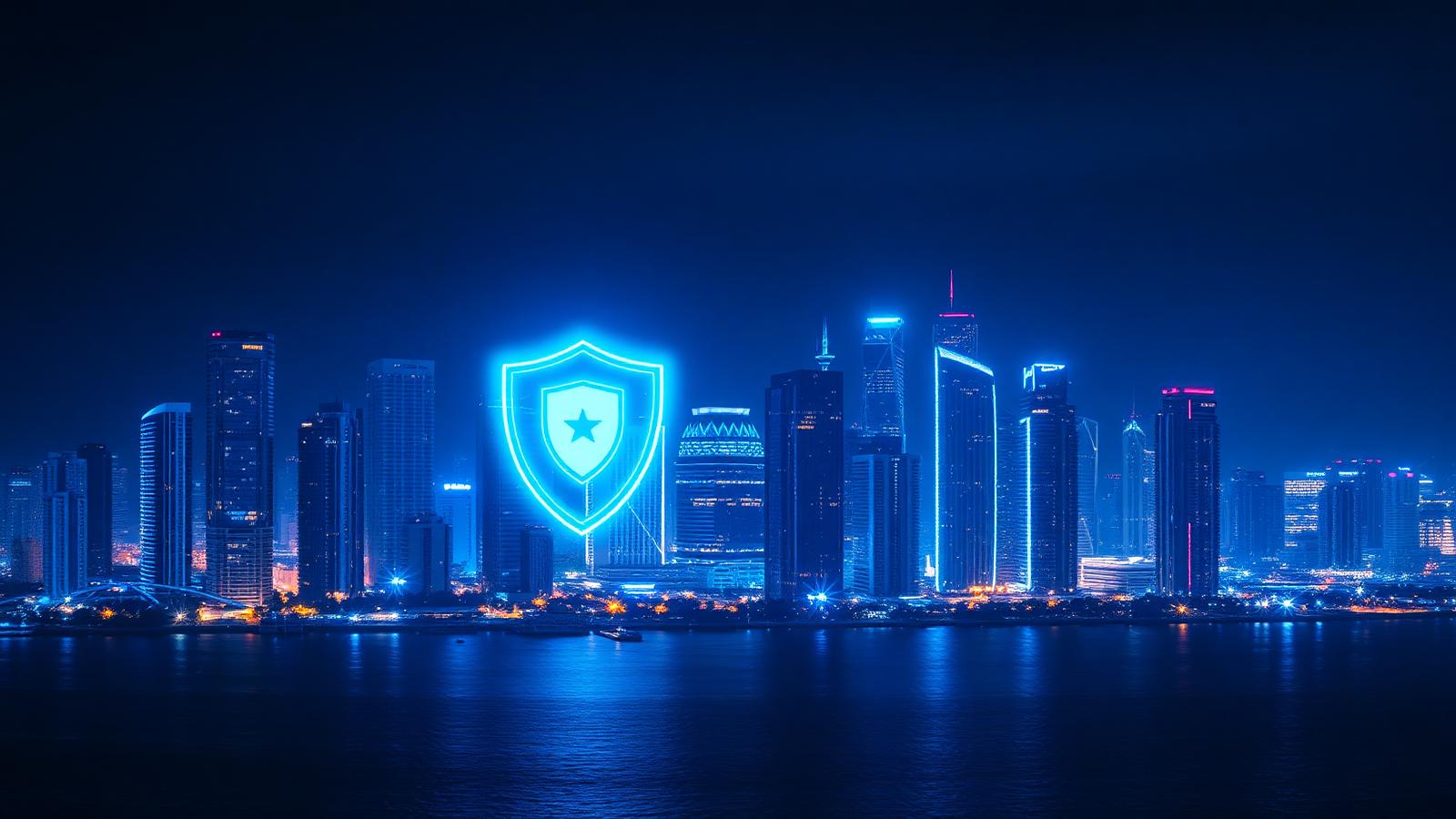 Miami skyline protected by Cybrvault